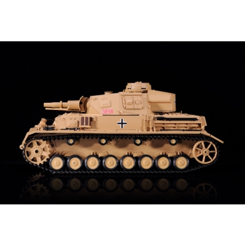 Ferngesteuerter Panzer ASG 1:16 DAK Pz Kpfw IV Ausf. F-1 RTR 2,4 GHz - Heng Long 3858-1U (S)